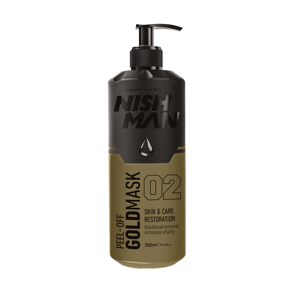 Уцінка! Маска для обличчя Nishman Peel-Off Gold Mask, 200 мл
