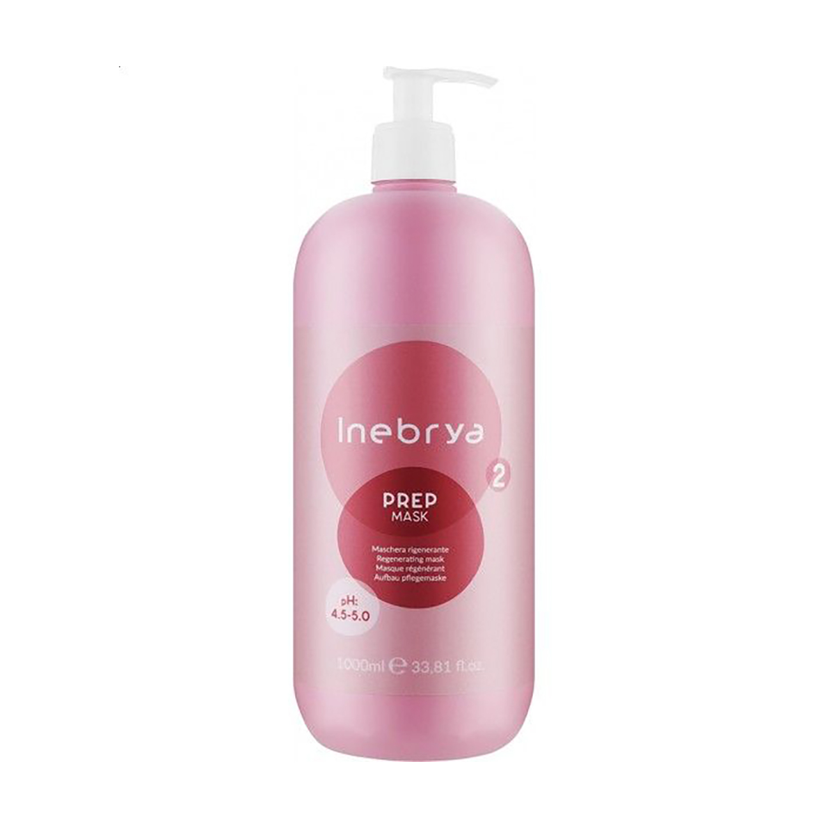 Відновлювальна маска для волосся Inebrya Prep Regenerating Mask, 1 л